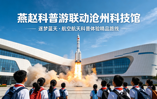 ‍燕赵科普游联动沧州科技馆 | 推出逐梦蓝天・航空航天科普体验精品路线