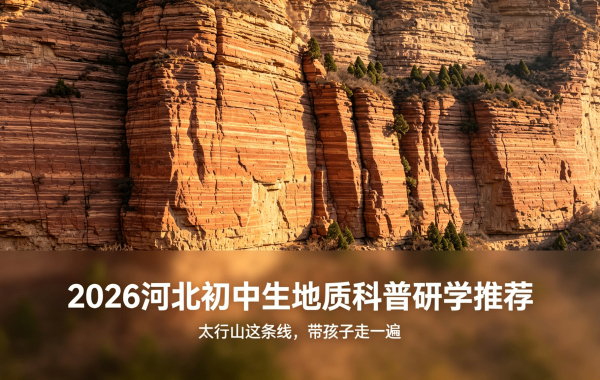 河北初中生地质科普研学怎么选？这条太行山路线亲测后拆给你看