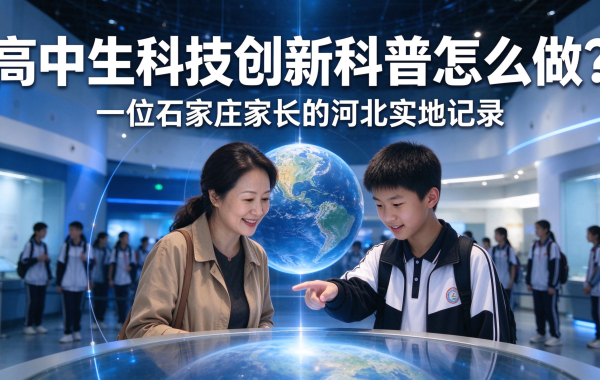 高中生科技创新科普怎么做？燕赵科普游河北实践课程