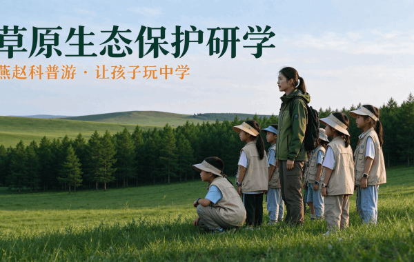 ​河北家长亲测：草原生态保护研学，怎样让孩子玩着把知识学进去