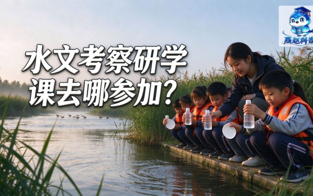 ​水文考察研学课去哪参加？燕赵科普游河北本地基地路线全览